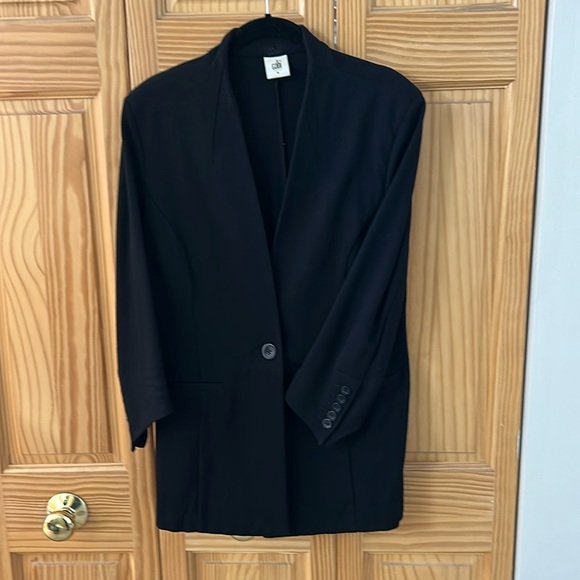 CAbi Jackets & Blazers - Cabi blazer, black, size 8, 3/4 inch sleeves with buttons